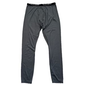 SmartWool Mens Classic Thermal Merino Base Layer Bottom XL Gray All Season
